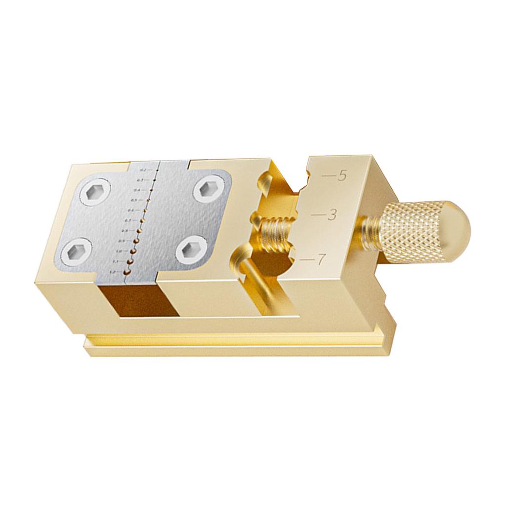 Precise Watch Benches Vices Antislip Stable Collet Tightening Tool Copper Thread Adjustment Watch Head Holder Repair