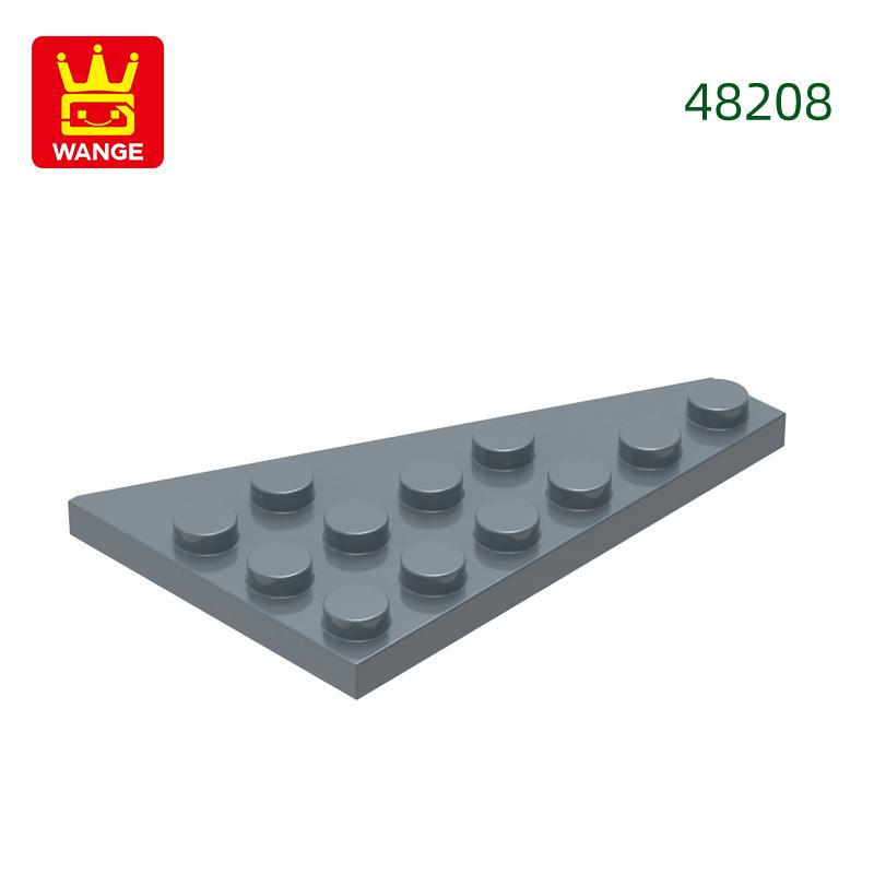 Non-Toxic 49Pcs/Lot 48208 4X6 Wedge Left Plate Building Blocks Moc Classic Accessories Compatible With Brick Toys Children Gift Box