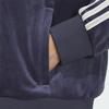 adidas X FEIFEI RUAN Limited Edition Samt-Streifen-Trainingsjacke für Damen, Marineblau