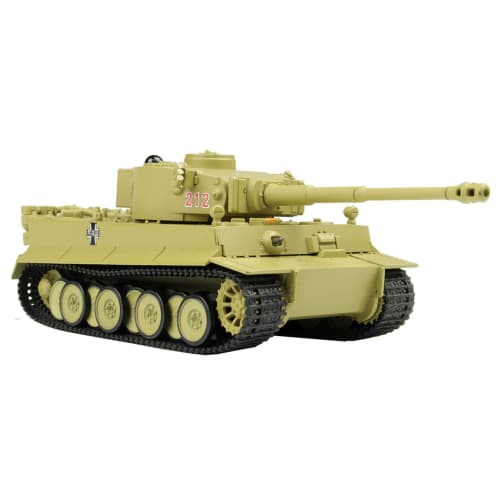 PLATZ Girls & Panzer 1/64 RC Battle Tank Series Tiger I Kuromorimine Girls' Academy Electric Radio Control GPRC-2