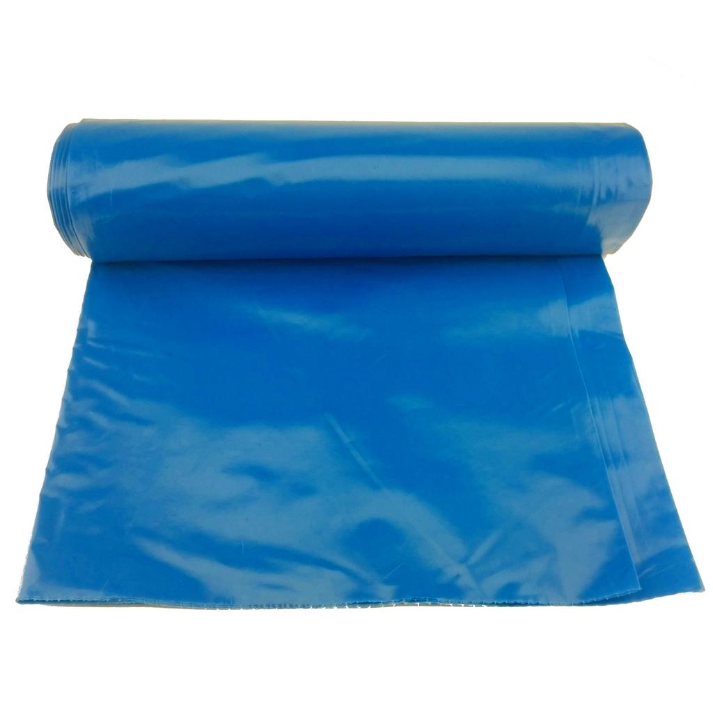 Garbage bags thick 50 micron durable roll of 25 - blue 70L