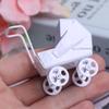 Baby Stroller Pram Model Kids Toy Diy Miniature Dollhouse Furniture Accessories