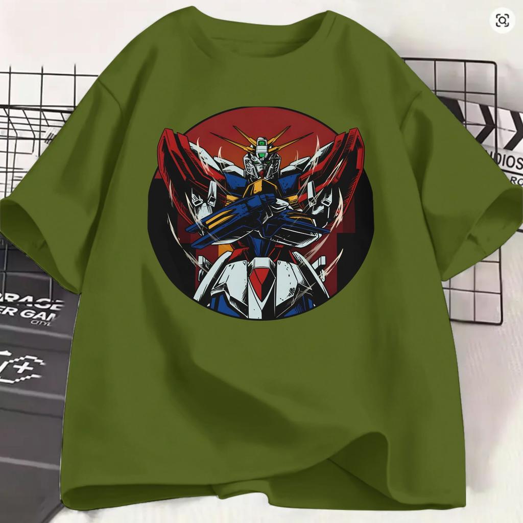 Gundam T Shirts Unisexs 100 Cotton Funny TShirts Crew Neck Tee Shirt Short Sleeve Clothing New Arrival
