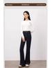 Women's High Waist Flare Pants - Slimming, Elastic, Plus Size, Lightweight, Loose Fit for Spring & Autumn 2025