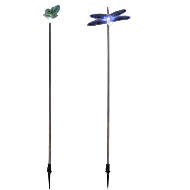 Beigong LED Fiber Optic Butterfly Lawn Lights (20-Pack)