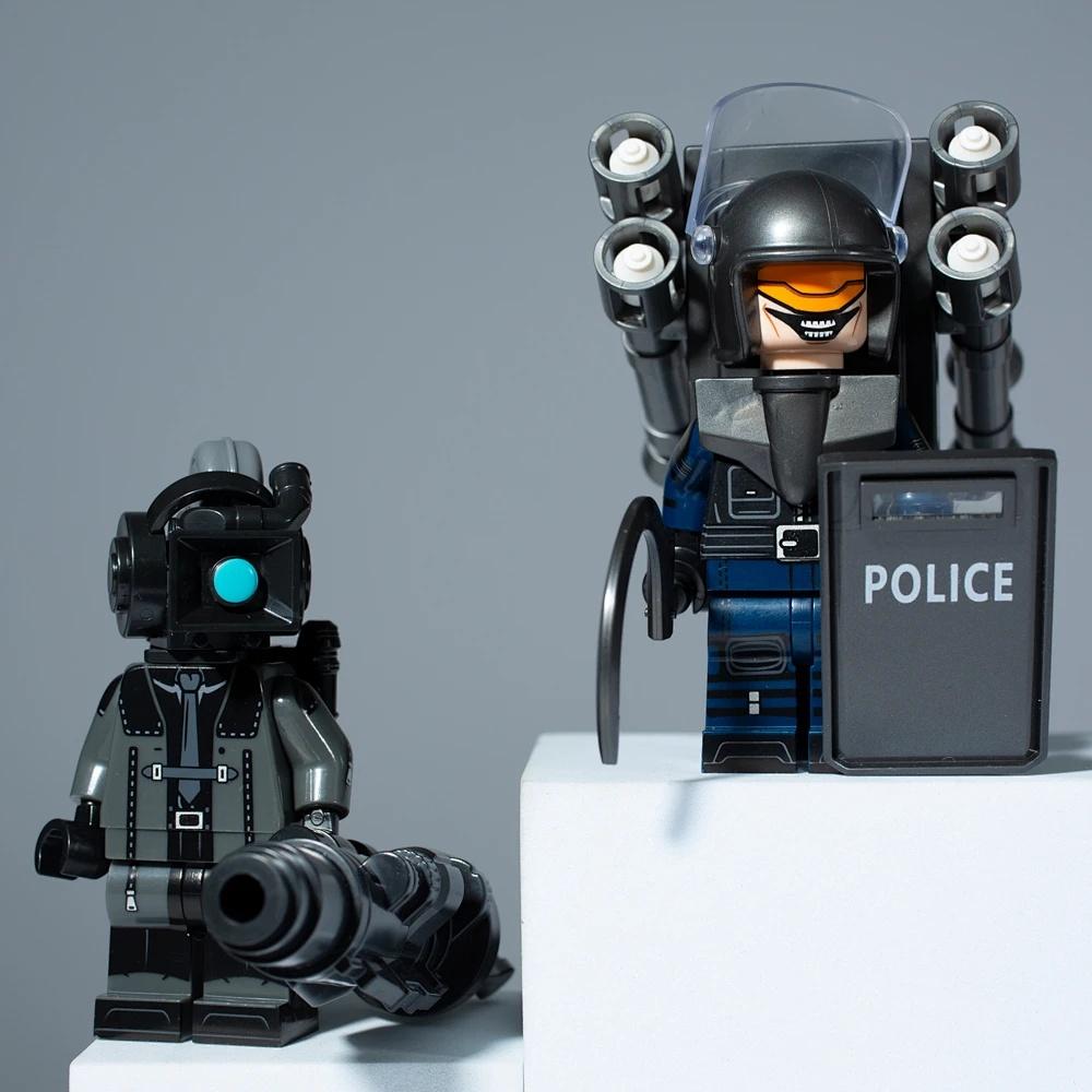 TV Man Toilet Man Assembly Building Blocks Toys