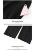Summer Nine-Point Pants for Middle-Aged & Elderly Women - Loose Fit, Elastic High-Waist, Straight Leg