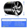 4''6''8'' Pipe Exhaust Fan Duct Ceiling Air Ventilation Blower Inline Booster Window Exhauster Toilet Kitchen Wall Exhaust Fan