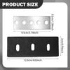 Snow Blower Impeller Modification Kit Spare Parts Universal 1/4" Convenient Maintenance Wear