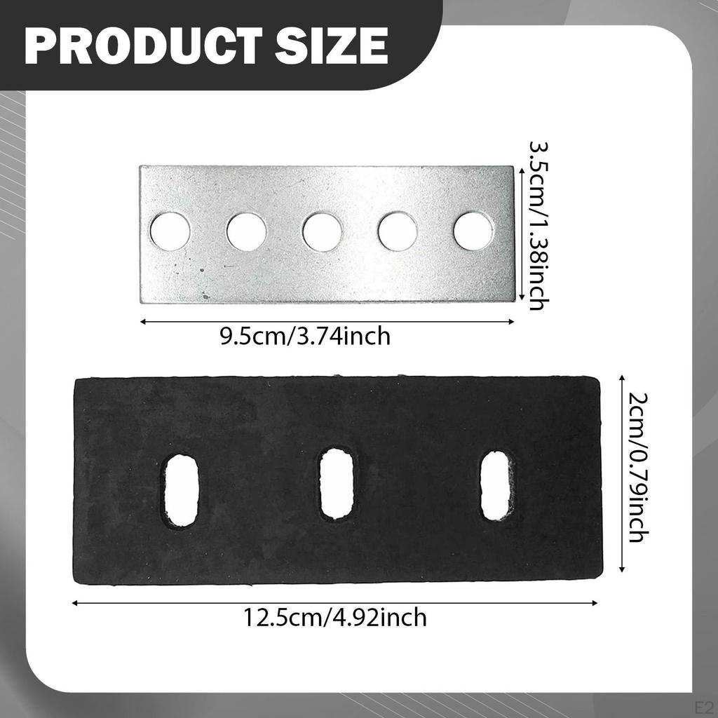 Snow Blower Impeller Modification Kit Spare Parts Universal 1/4" Convenient Maintenance Wear