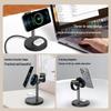 Desktop 15W Wireless Charger with Magnetic Attachment & Phone Stand for Apple Devices