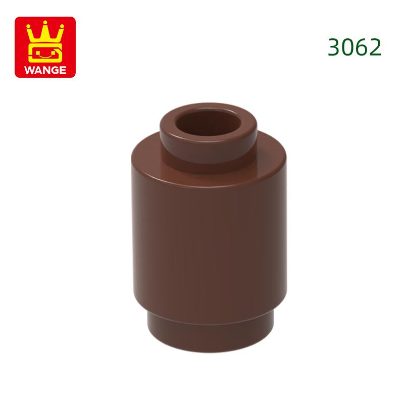 Non-Toxic 357Pcs/Lot 3062 1X1 Cylindrical Block Moc Color Parts Compatible With Circular Column Brick Children Toy Assembly Gift Box