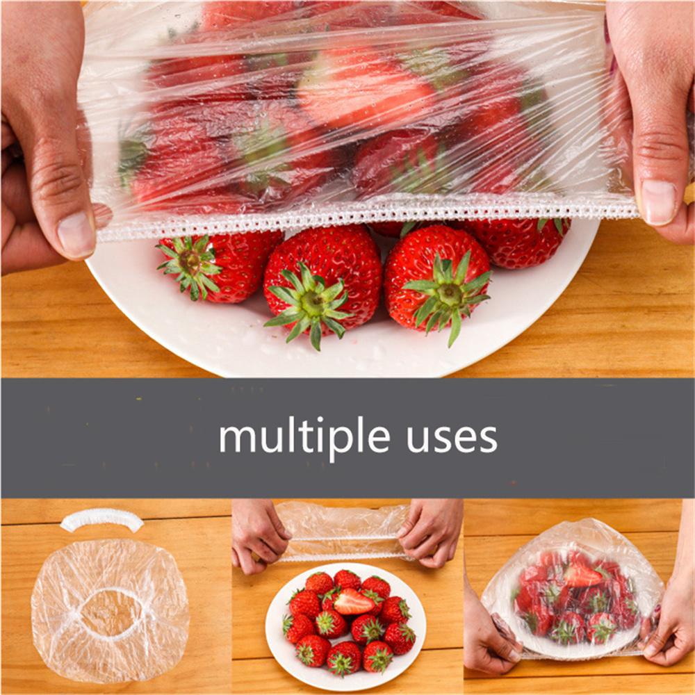Disposable PE Cling Film Refrigerator Food Anti-String Taste Preservation Cover