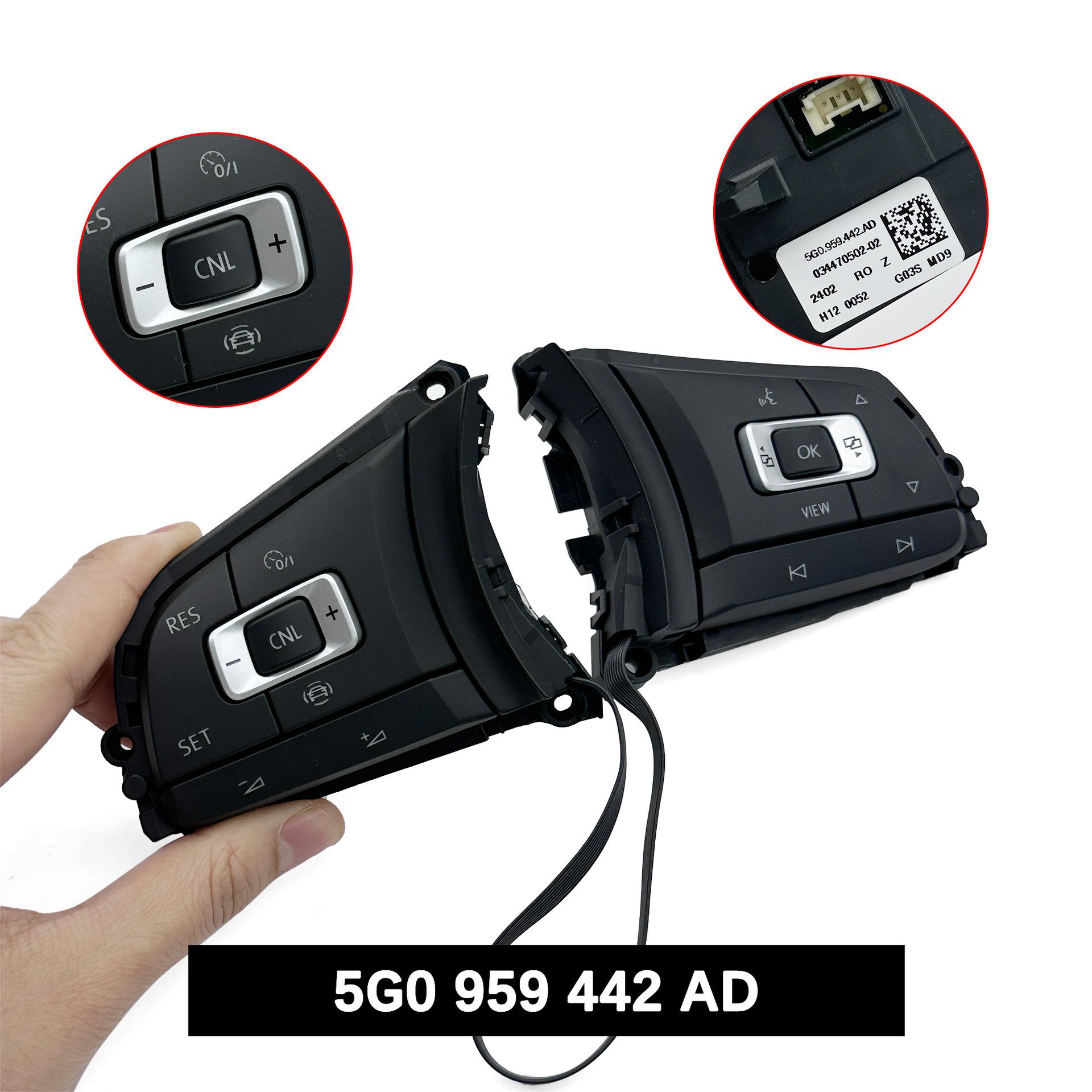 ACC 5G0959442AE Multifunkcionālas stūres rata pogas