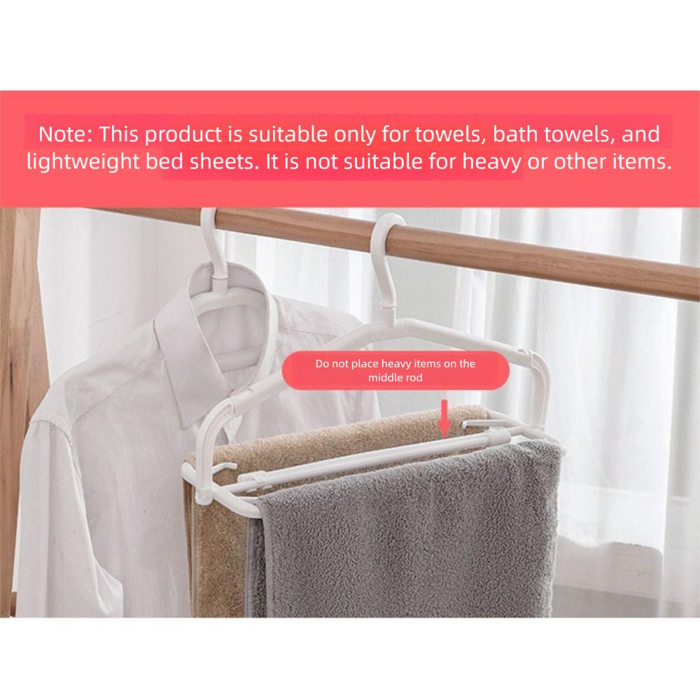 Extensible Stretchable Clothes Drying Rack Widening Clothes Display Hangers  Closet Organizer