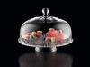 Nachtmann Clear 32cm Cake Stand with Bossa Nova Cake Plate/Chip and Dip 77809
