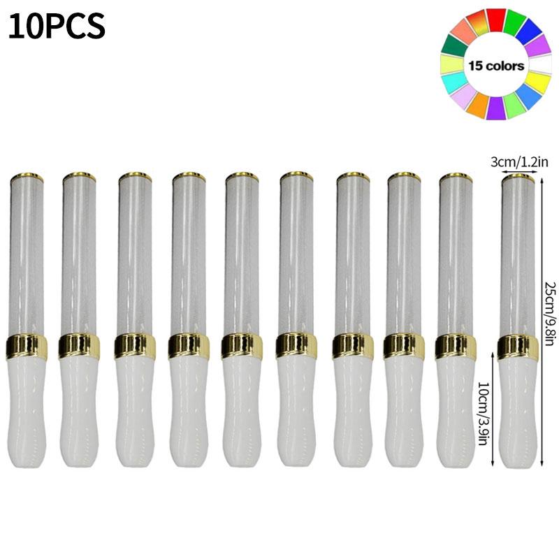 1/2/3/6/8/10pcs Glow Sticks 15Color Lightstick Kpop Idol Concerts Wedding Decoration Birthday Party Supplies Glow in the dark