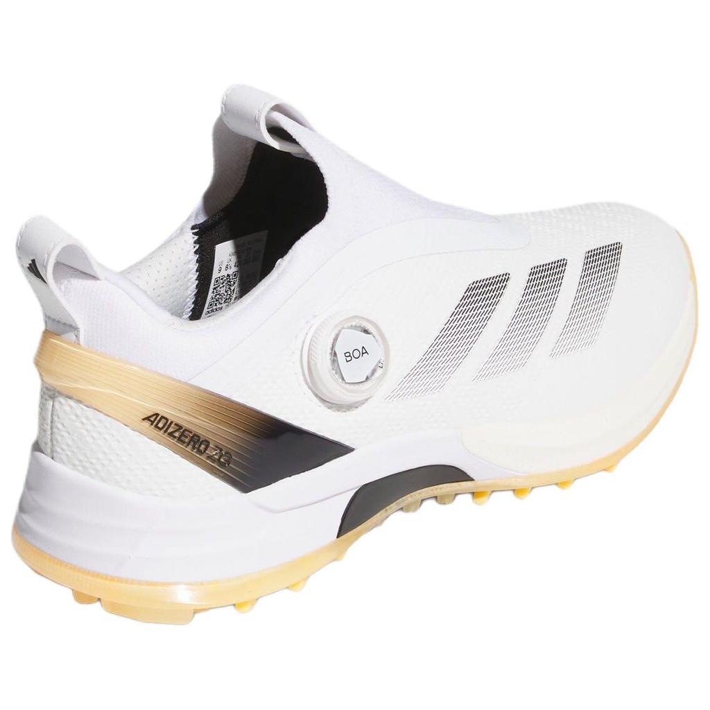 adidas Adizero ZG Golfschuhe Herren Weiß Schwarz Orange HQ5052