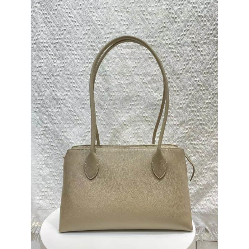 Niche Row Bag Leather Women's Bag Minimalist Style Large Capacity Tote Bag Shoulder Bag Armpit Bag Tote Handbag