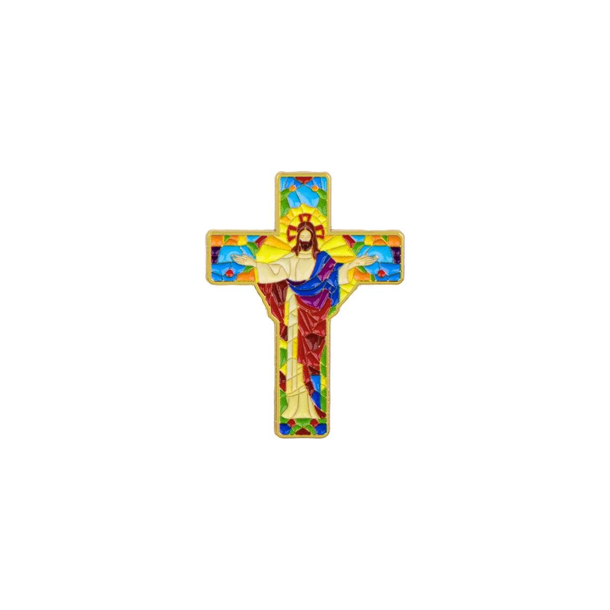 

I Love Jesus Enamel Pin Vintage Religious Faith Brooch Pines Lapel Pins Badge on Backpack Clothing Accessories Jewelry Gifts чёрный