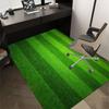 grass field Crystal Velvet Office chair mat Area Rug - Non-Slip, Floor Mat, Office Desk Chair Rugs,Christmas Gift-1106184