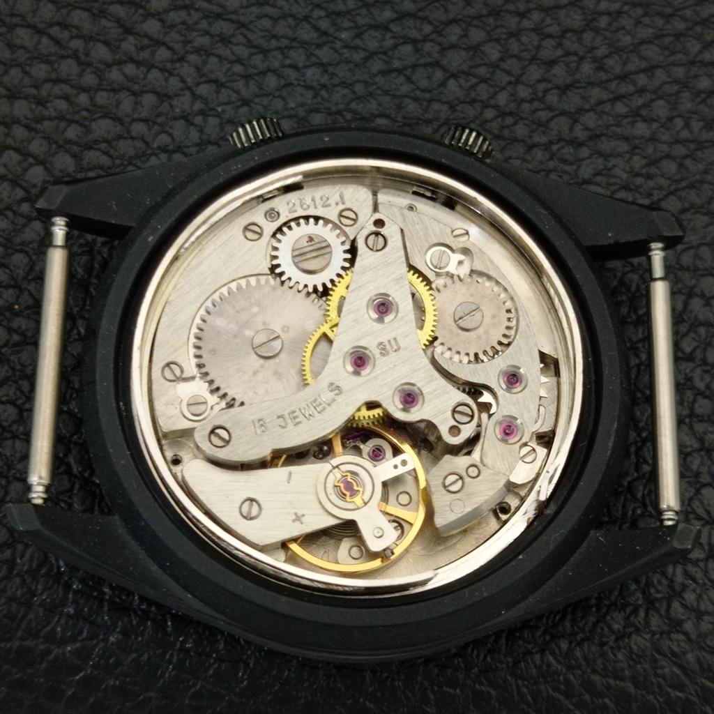 REFURBISHED VINTAGE LEGEND HAND-WINDING SWISS MENS ALARM WATCH A707543-1