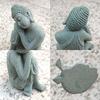Sandstone Fish Tank Statue Craft Buddha Figurine Buddha Zen Sculpture  Fish Tank Accessories