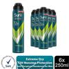 Sure Men Antiperspirant 72H Nonstop Bescherming Extreme Droge Deodorant, 6x250ml