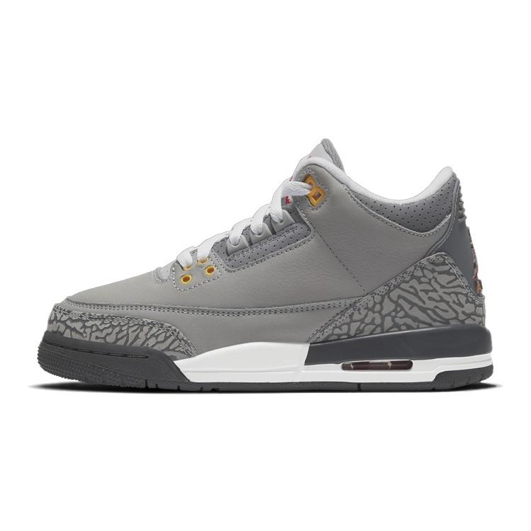 (GS) Air Jordan 3 Retro Cool Grey 2021 Kids 398614-012 EU 37.5