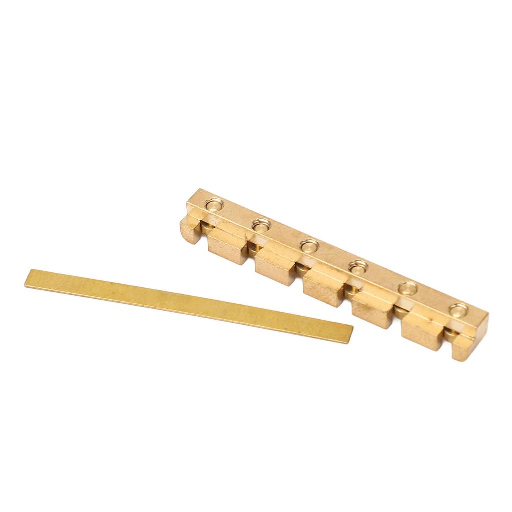 42mm Guitar Nut Brass Height Adjustable Professional Electric Guitar Nut for ST LP
