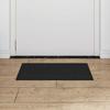 VidaXL Paillasson Noir 40x60 cm, paillasson de bienvenue, paillasson de porte intérieur, paillasson d'entrée, paillasson de 4105601