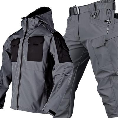 Shark Skin Soft Shell Charge Suit Forces Set und Soft Shell Fan Set Herren-Bergsteigeranzug