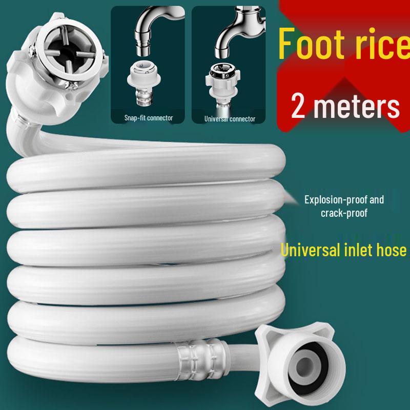 Waschmaschinen-Zulaufschlauch - 1,5 m, 2 m, 3 m, 4 m, 5 m Längen verfügbar