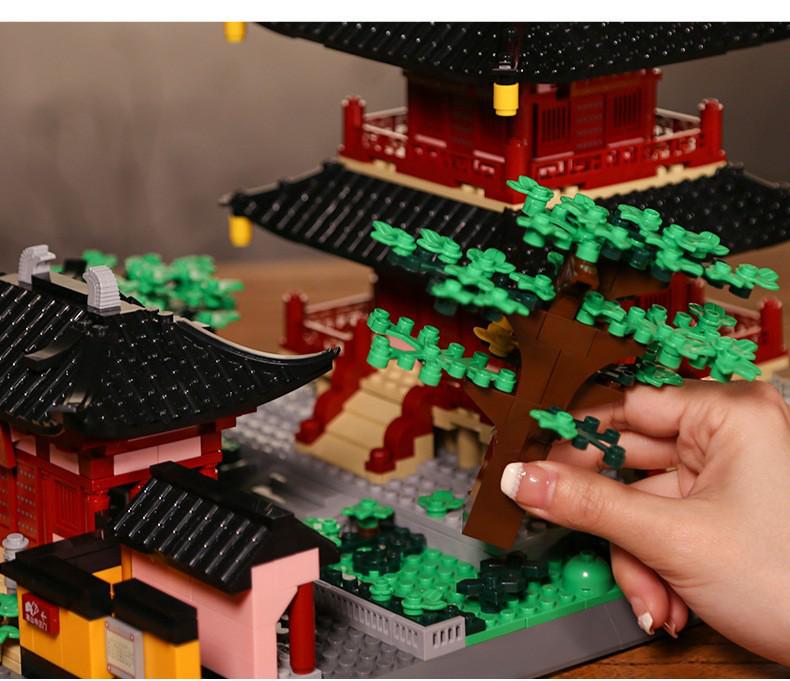 Suzhou Hanshan Temple Building Blocks: Challenging Educational Toy and Souvenir