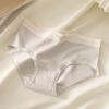 5PCS Cotton Crotch Simple Solid Briefs Thin Women's Underpants Sweet Mid Waist Panties  Gifts