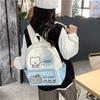 Schoolbag Apple Bear College Style School Bag Girls High School Junior High School Girls Large Capacity Backpack Lightweight Travel Student Small 