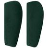 Vidaxl Wingback Headboard, Dark Green, 147X23X78/88 Cm, Velvety