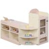 Kids Grocery Store, Children Supermarket Playset with Cash Register, Vending Machine, Display Shelves