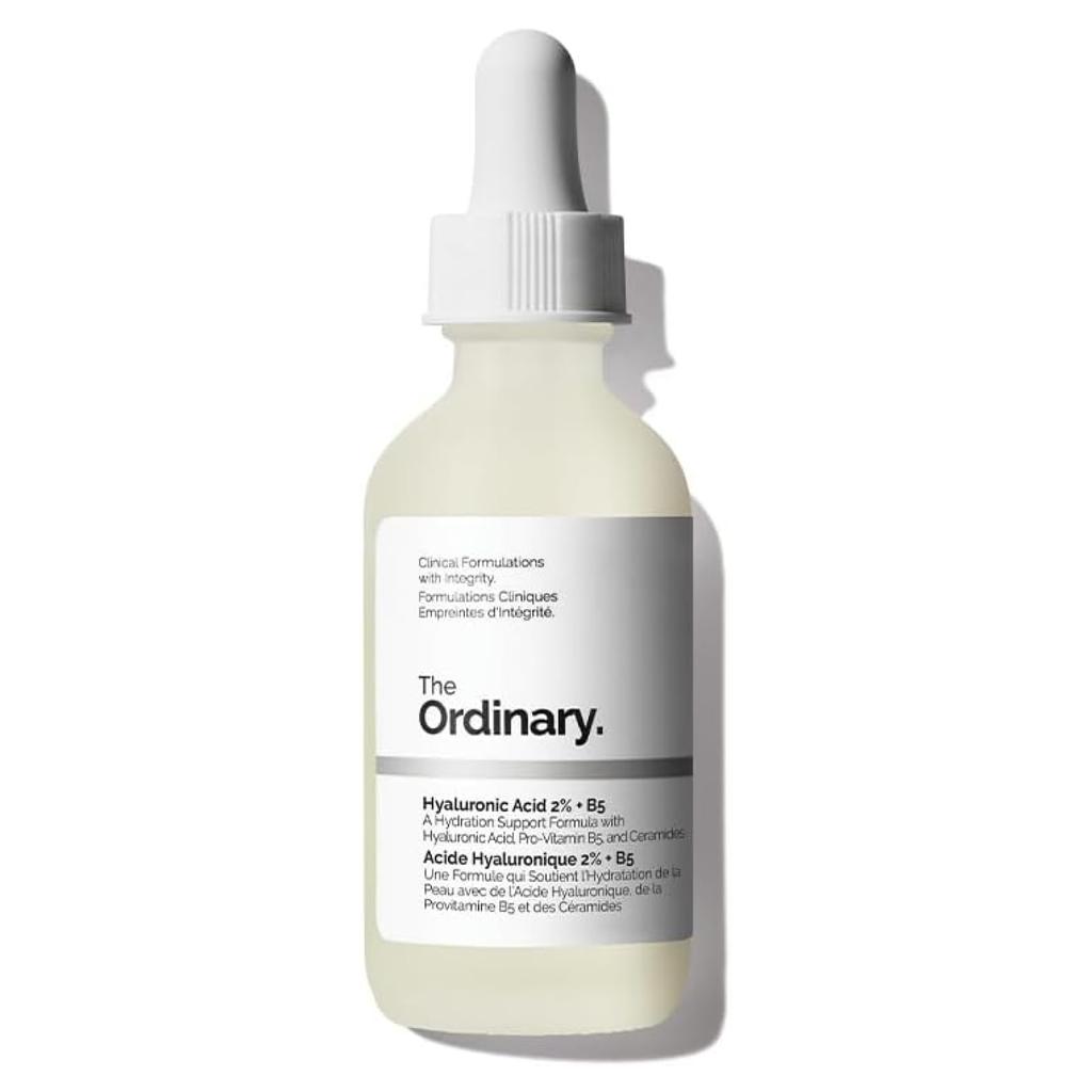 THE ORDINARY Siero Acido Ialuronico 2% + Provitamina B5 60ml - Idratante Anti-Età per Pelli Secche e Sensibili