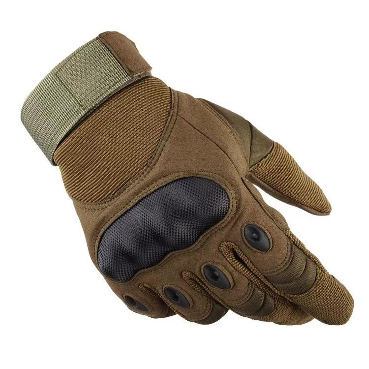 WANZHUO Half-Finger Tactical Gloves Outdoor Protective Gear for Fitness Motorcycle Riding Shooting Hunting Training Sports M