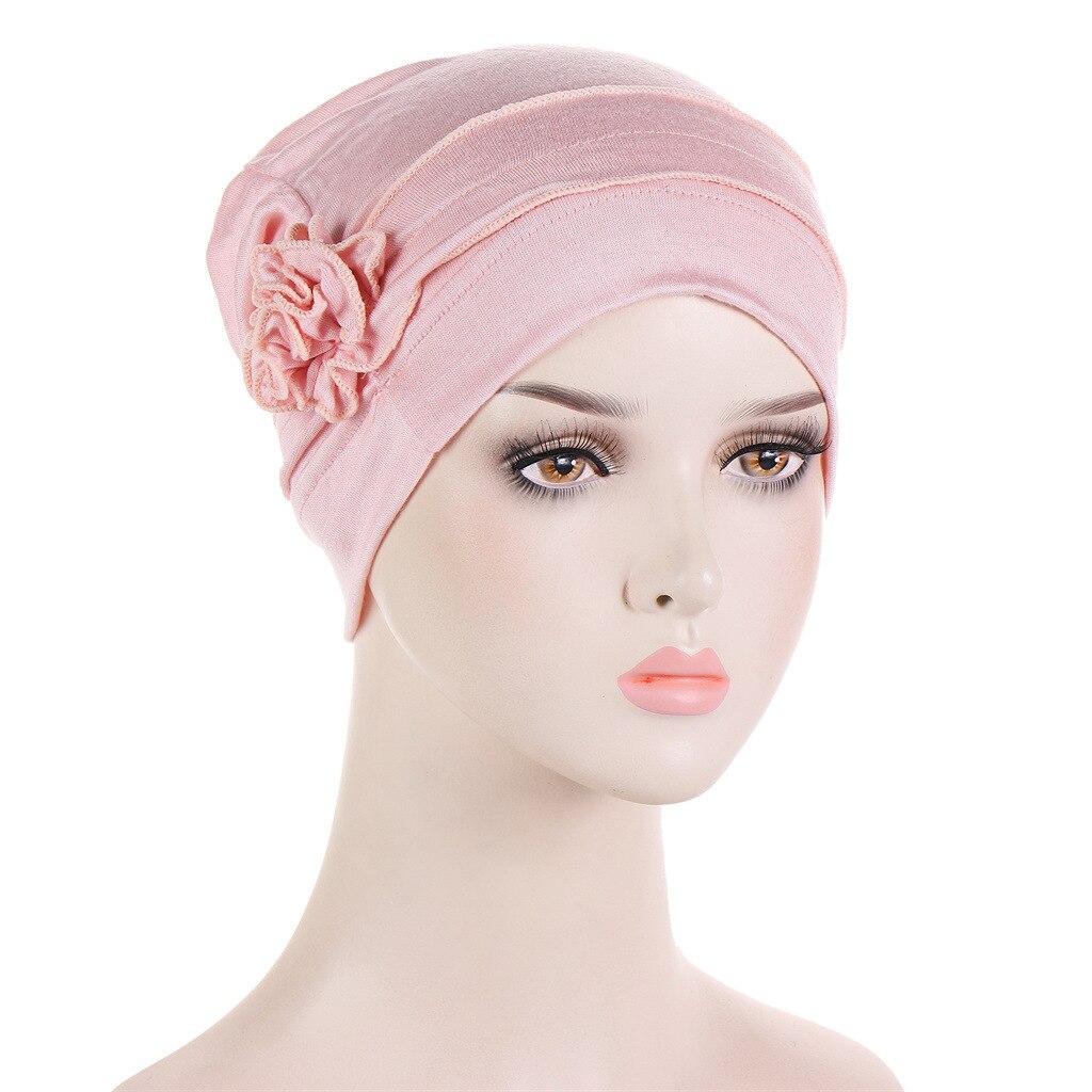 Fashion Women Flower Turban Cap