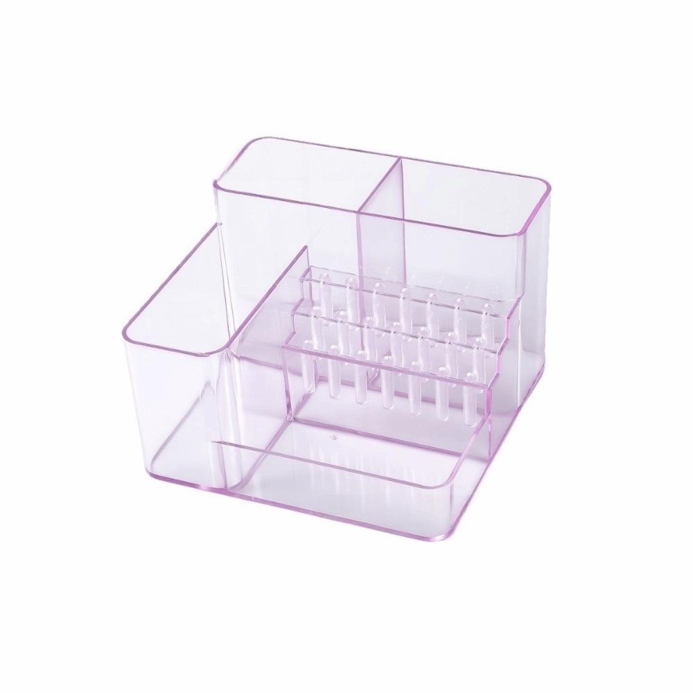 Large Capacity Nail Drill Storage Holder 21 Hole Makeup Storage Organizer For Home Use