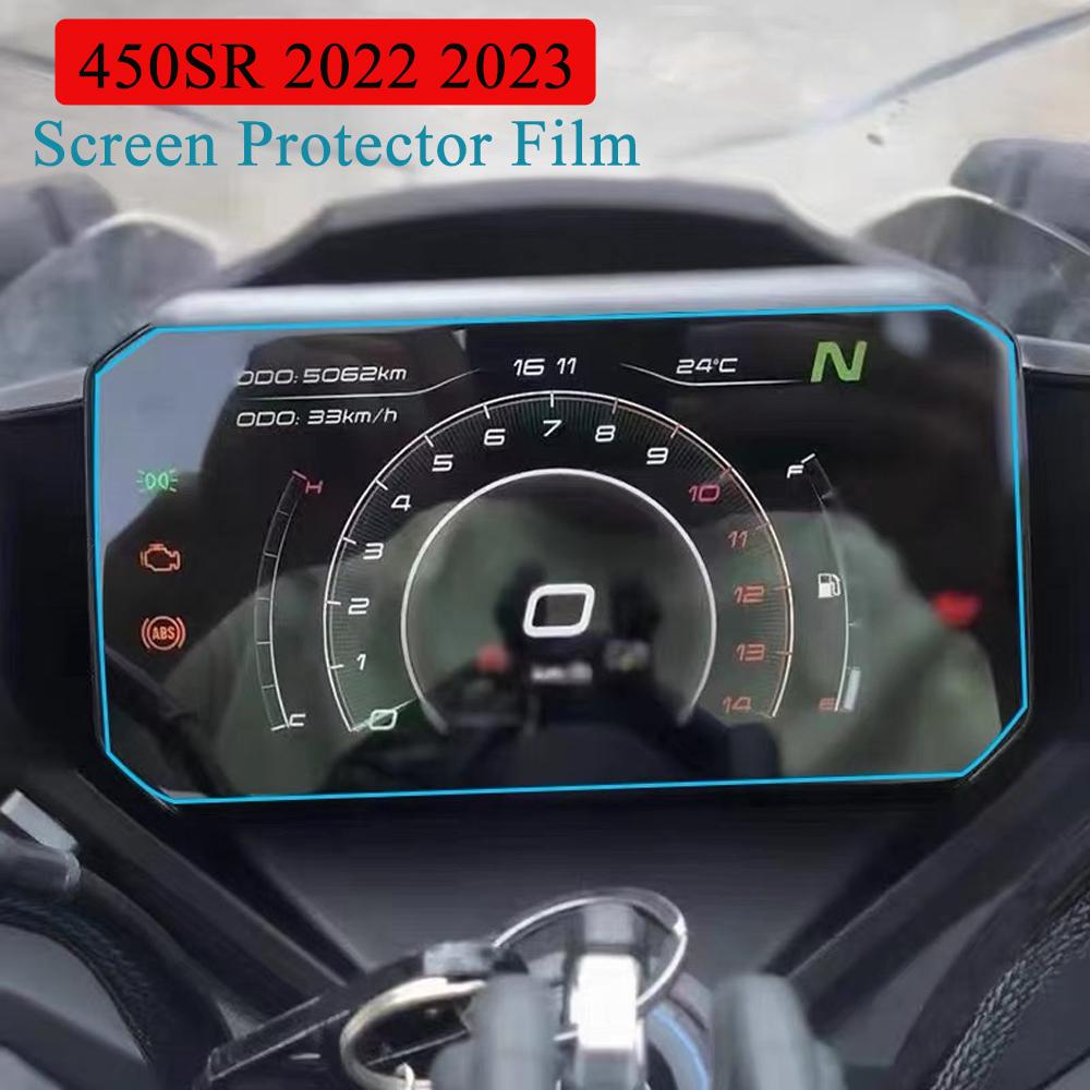 For CFMOTO 450SR SR450 450 SR 2025 2025 Motorcycle Dashboard Screen Protector Cluster Scratch Screen Protection Film Accessories