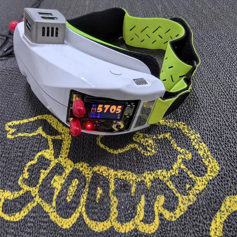 High Performances RX5808 Receiver Module For SKYZONE Glasses 5.3G-5.9G And 4.9G-6.1G Frequencies
