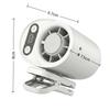 Quiet Clip On Eletric Fan Cooling Intelligent Mini Fan New USB Desk Fan  Travel Use