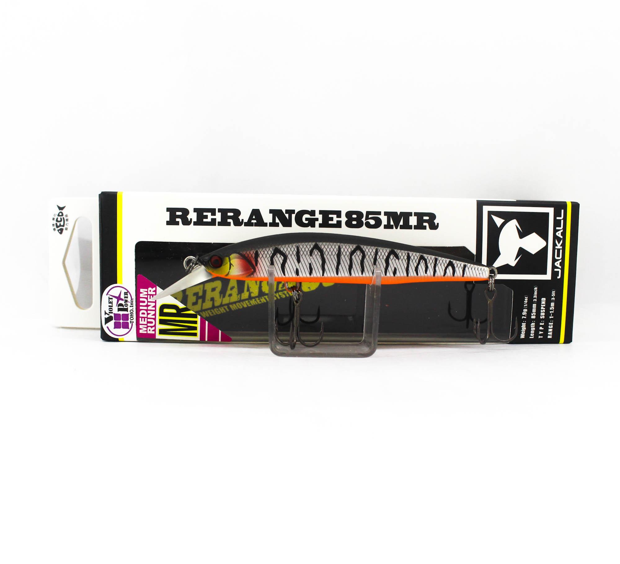 Jackall Rerange 85SP MR Воблер-суспендер UV Матовый Серебристый Тигр (6932)