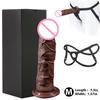 Strap On Dildo For Women Realistic Penis with Suction Cup  G-spot Anal Dildos Belt Wearable Panties Dick Sex Toys For Adult Vagi