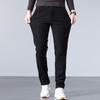 Shanshan Men's Fleece-Lined Corduroy Straight Casual Pants