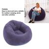 Air Sofa, Air Couch, Beach Chair, Air Cushion, Air Bed, Air Mattress, Sofa, Footrest, Lounge Chair, 75x75x45cm (Dark Navy)