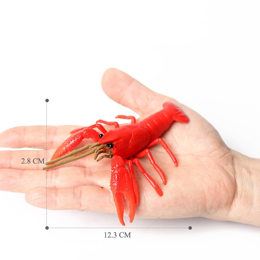 Realistic Prehistoric Sea Creatures Animal Figurines Baculite,Opabinia,Crab,Mantis Shrimp Educational Marine Animal Mode Figures